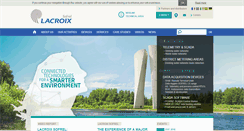 Desktop Screenshot of lacroix-sofrel.com